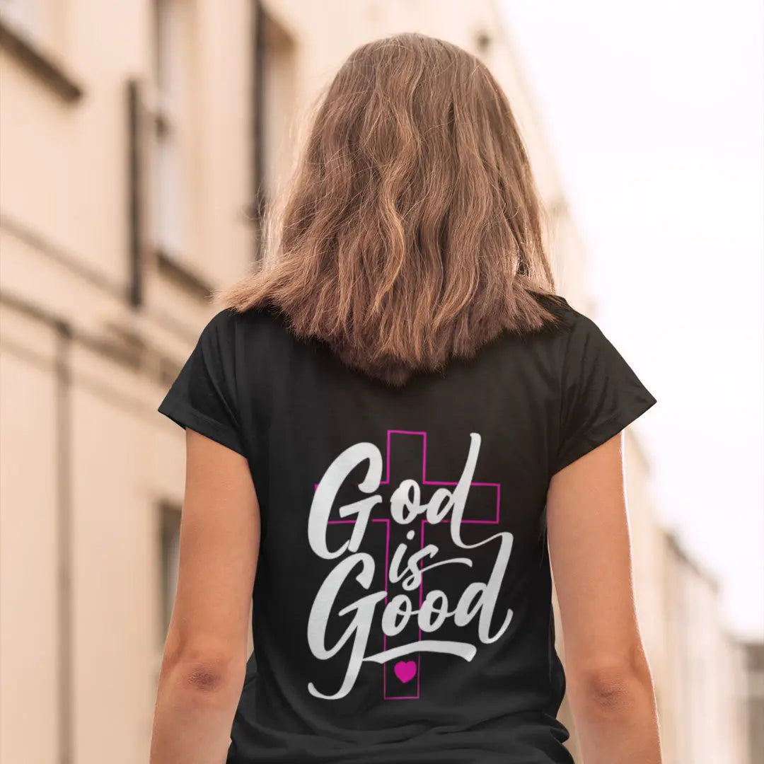 God is Good T-Shirt – Everyday Faith Reminder Comfort Tee for Women in Canada